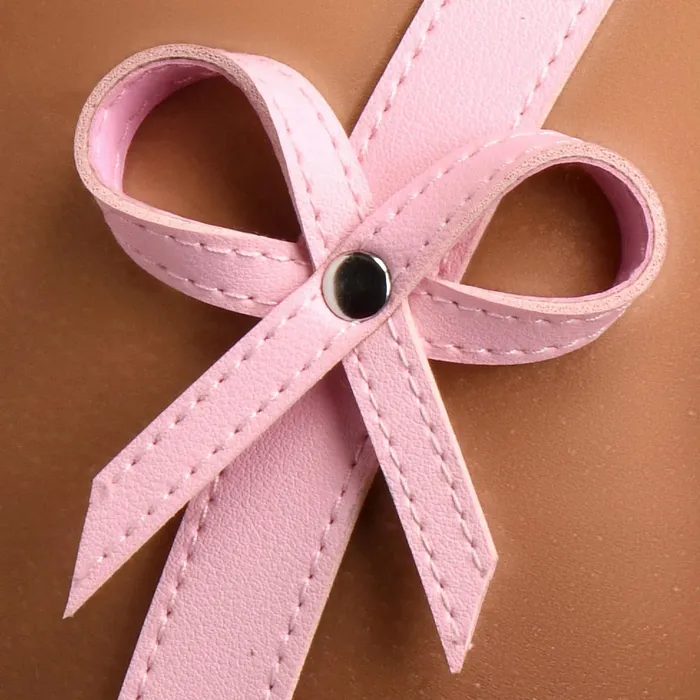 Couples Strict Strict Bondage Harness With Bows Pink XL2XL