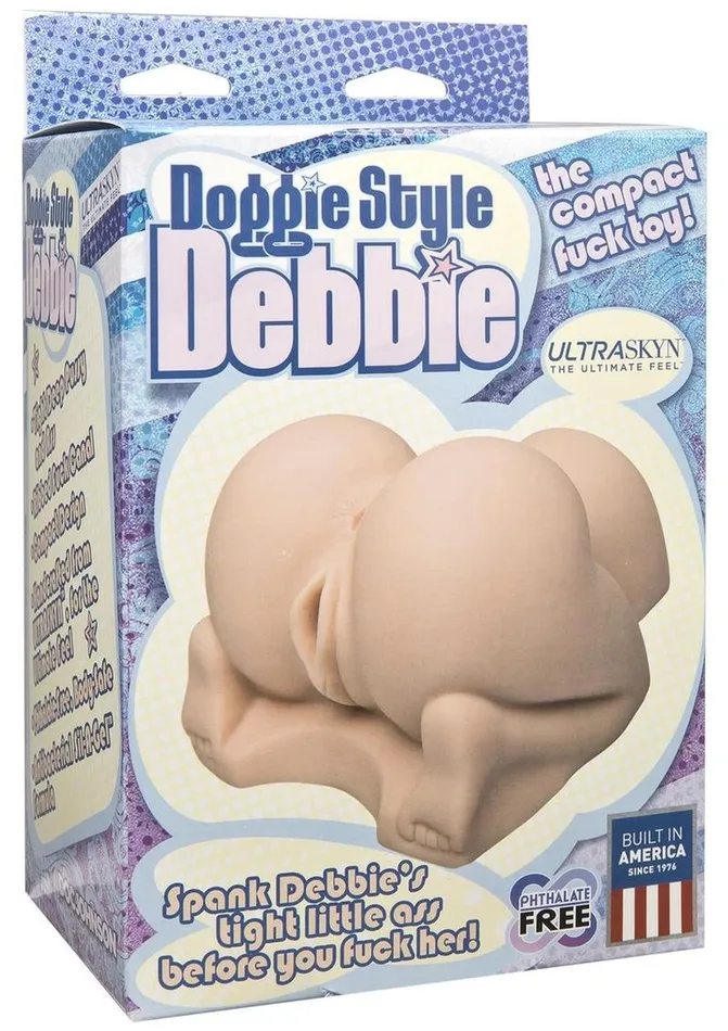 Doc Johnson Debbie and Sally Doggie Style Debbie Ultraskyn Masturbator Pussy Male Sex Toys