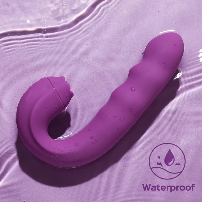Female Sex Toys orgasmaide GSpot Vibrator With Rotating Head Vibrating Tongue