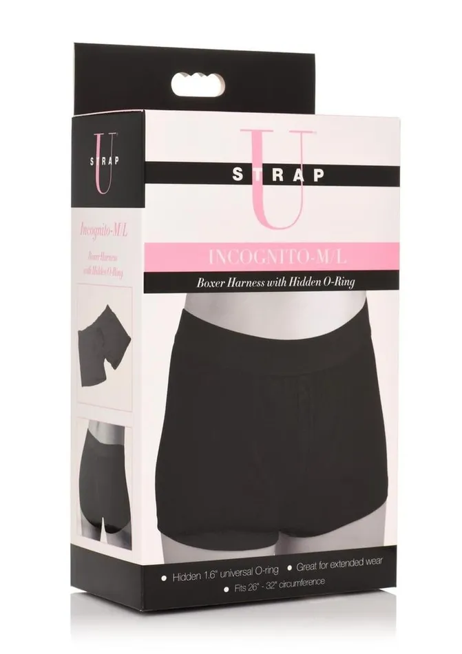 Female Sex Toys STRAP U Strap U Incognito Boxer Harness with Hidden ORing