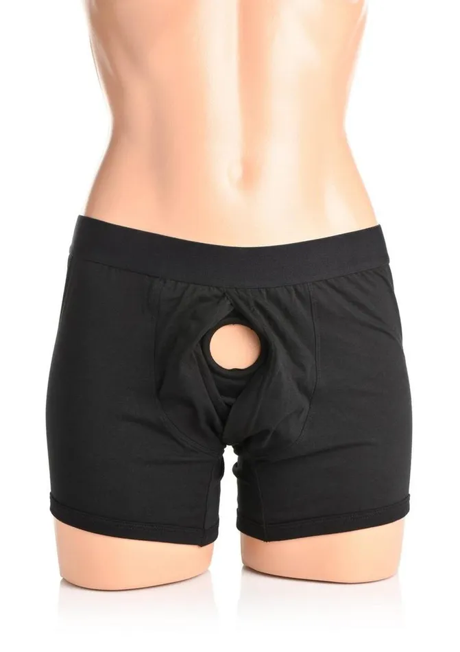 Female Sex Toys STRAP U Strap U Incognito Boxer Harness with Hidden ORing