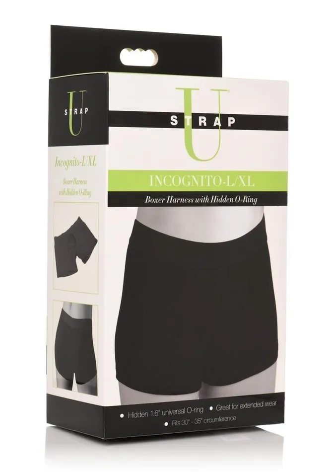 Female Sex Toys STRAP U Strap U Incognito Boxer Harness with Hidden ORing
