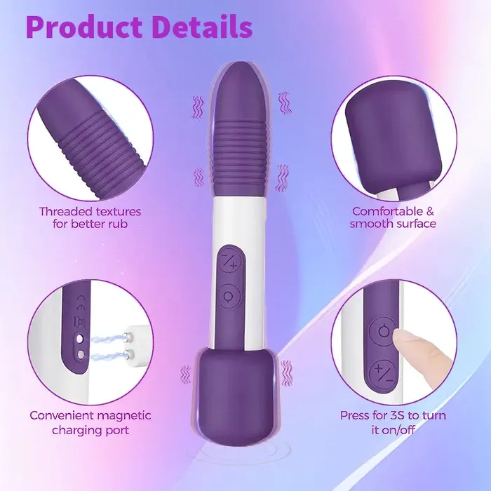 Female Vibrating Gspot Masturbator Inyarose Male Sex Toys