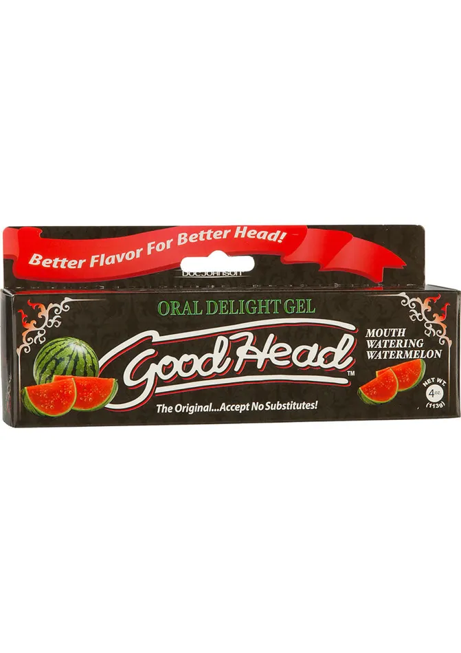 GoodHead Enhancers Goodhead Oral Delight Gel Flavored Watermelon