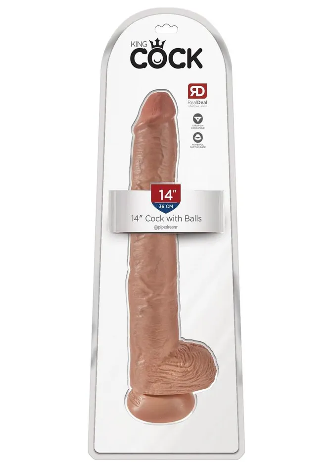 King Cock Dildos King Cock Dildo with Balls