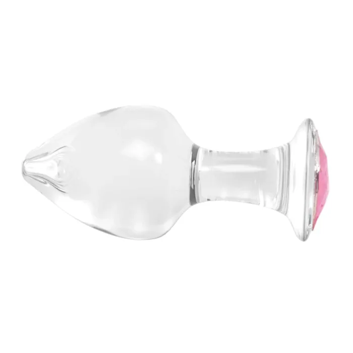 Love Plugs Anal Sparkly Crystal Rose Plug Set 4 Piece