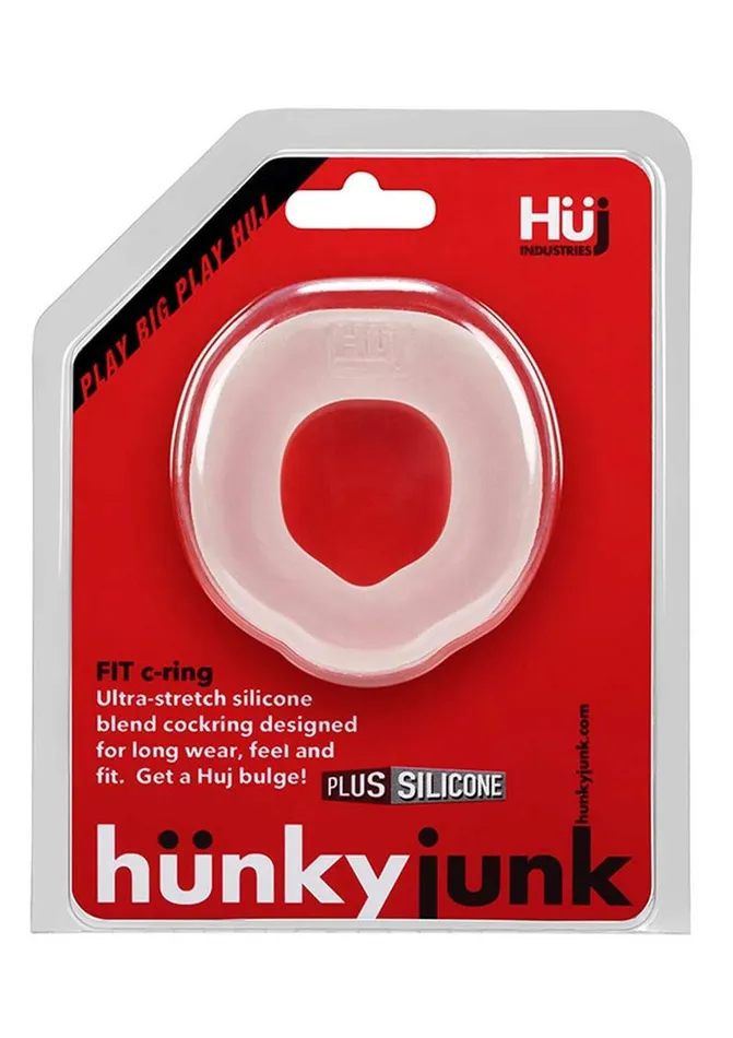 Male Sex Toys Hunkyjunk Fit Silicone Cock Ring Hunkyjunk