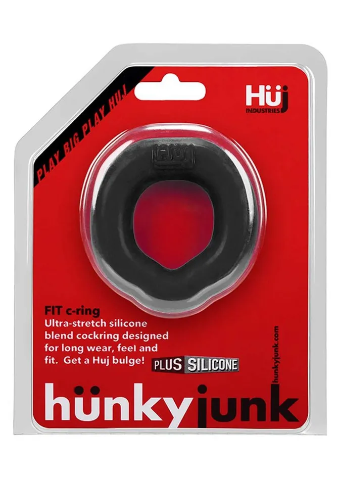 Male Sex Toys Hunkyjunk Fit Silicone Cock Ring Hunkyjunk