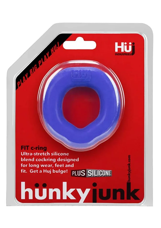 Male Sex Toys Hunkyjunk Fit Silicone Cock Ring Hunkyjunk