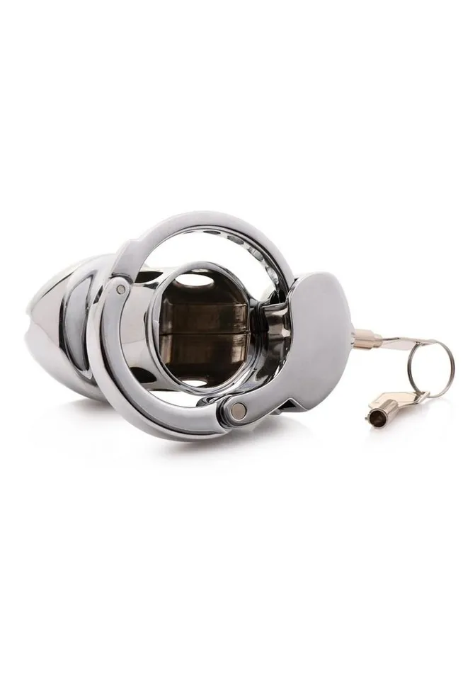 Male Sex Toys Master Series Cock Cuff SnapOn Chastity Cage Master Series