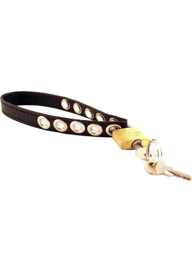 Male Sex Toys Rouge Rouge Padlocable Cock Strap Adjustable Leather Cock Ring Male Sex Toys Rouge Rouge Padlocable Cock Strap Adjustable Leather Cock Ring