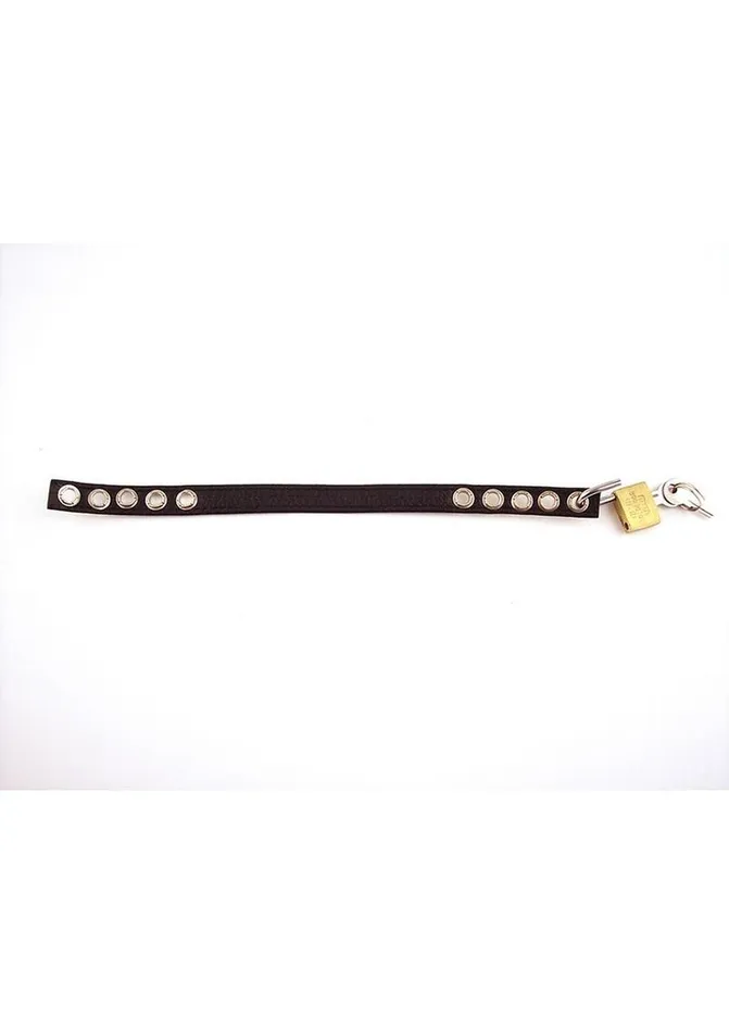 Male Sex Toys Rouge Rouge Padlocable Cock Strap Adjustable Leather Cock Ring Male Sex Toys Rouge Rouge Padlocable Cock Strap Adjustable Leather Cock Ring