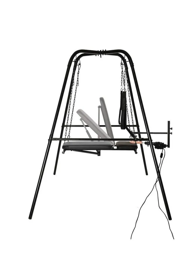 Master Series Female Sex Toys Master Series Throne Deluxe Adjustable Sling with Rechargeable Sex Machine Master Series Female Sex Toys Master Series Throne Deluxe Adjustable Sling with Rechargeable Sex Machine