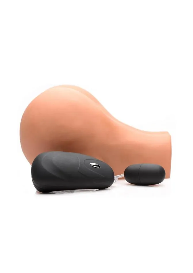 Mistress Male Sex Toys Mistress Tia Vibrating Bioskin Doggie Style Stroker Pussy and Ass