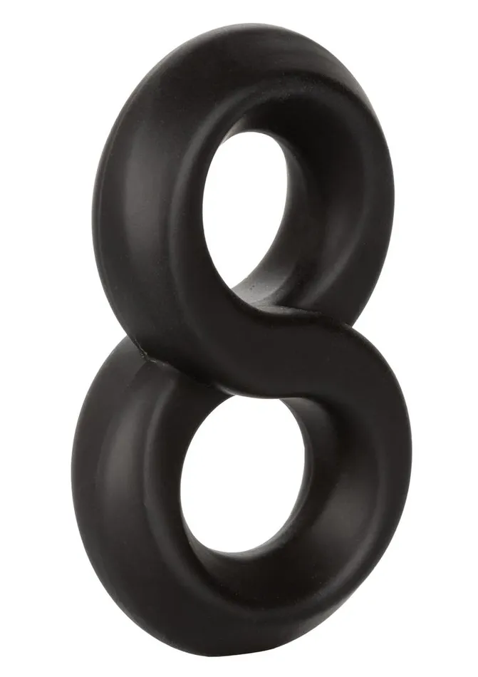 Rings Male Sex Toys UltraSoft Crazy 8 Dual Silicone Cock Ring