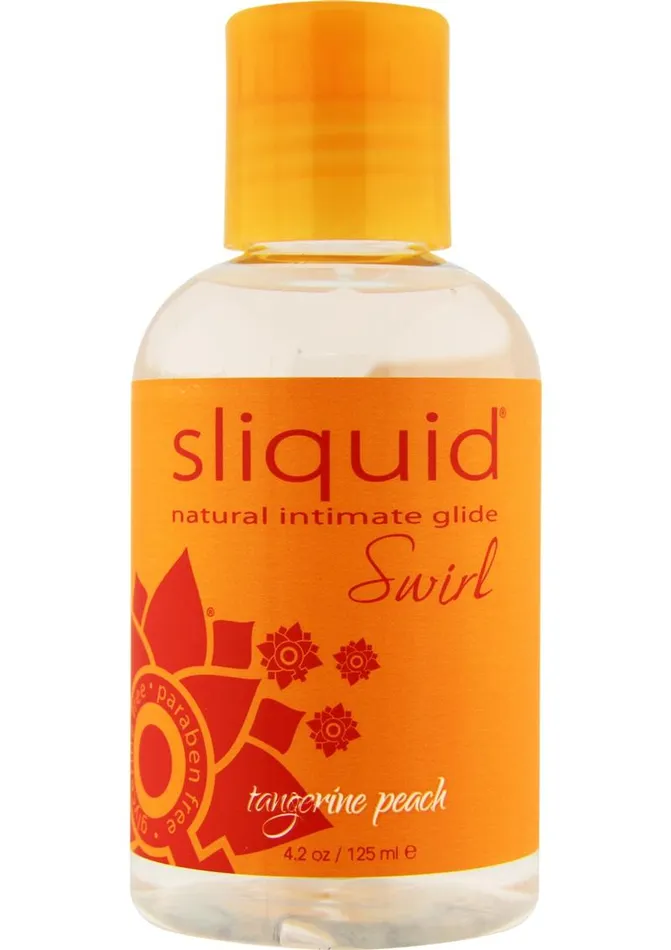 Sliquid Sexual Health Wellbeing Sliquid Natural Intimate Glide Swirl Water Based Flavored Lubricant Tangerine Peach Sliquid Sexual Health Wellbeing Sliquid Natural Intimate Glide Swirl Water Based Flavored Lubricant Tangerine Peach
