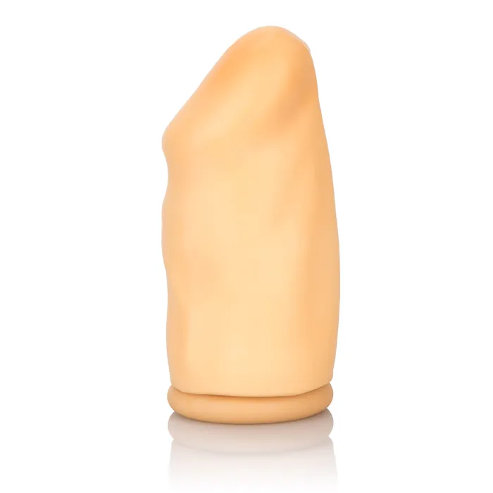 3 Inch Smooth Latex Extension Ivory CalExotics Anal