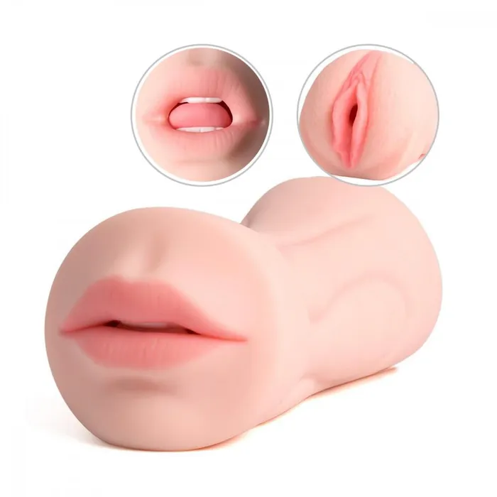 ADLTOYFUN Female Sex Toys 82 2in1 Realistic Mouth Clitoris Masturbation Pocket Pussy ADLTOYFUN Female Sex Toys 82 2in1 Realistic Mouth Clitoris Masturbation Pocket Pussy