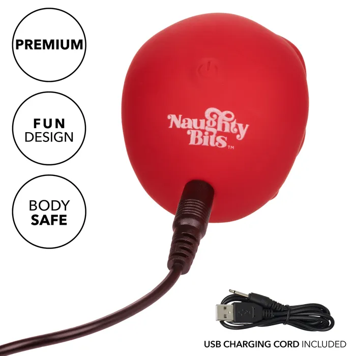 CalExotics Female Sex Toys Naughty Bits Bone Head Handheld Massager