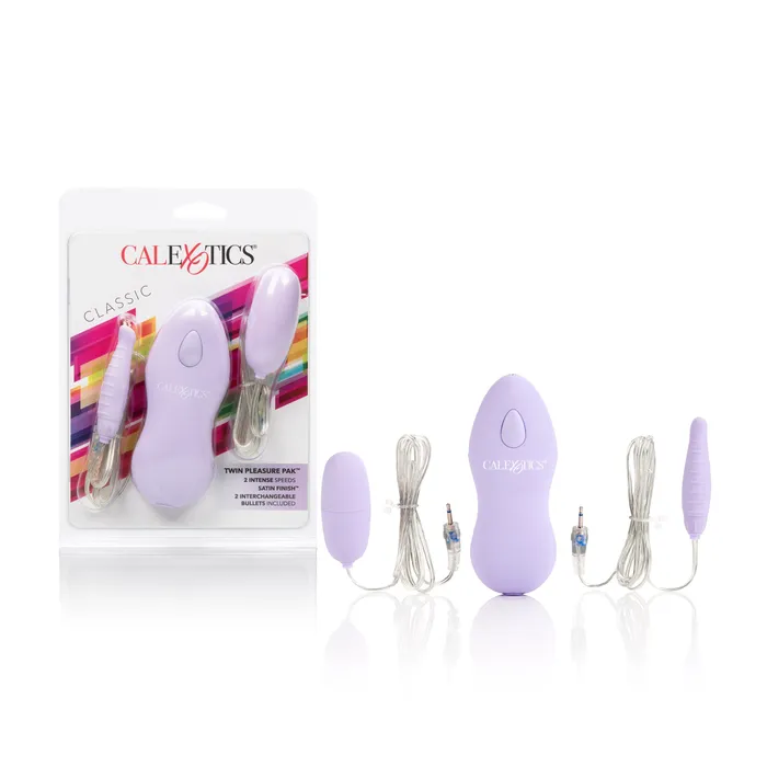 CalExotics Vibrators Twin Pleasure Pak Purple CalExotics Vibrators Twin Pleasure Pak Purple