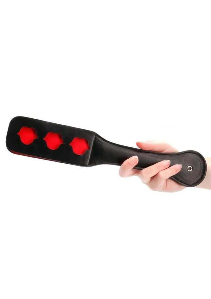 Couples Ouch Leather Paddle Lips Ouch