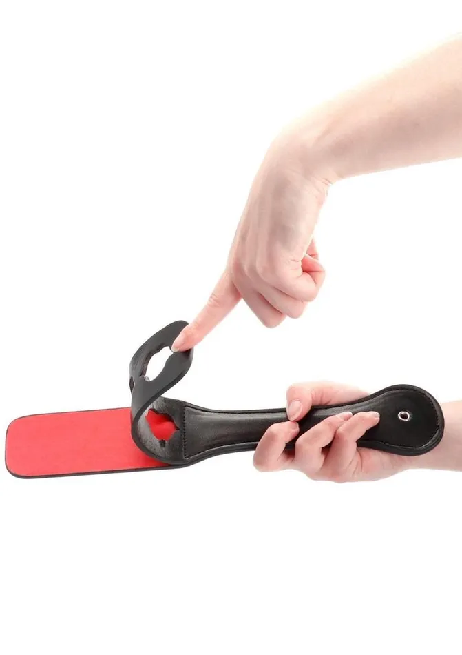 Couples Ouch Leather Paddle Lips Ouch