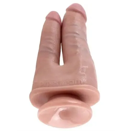 Dildos Pipedream King Cock Double Penetrator Flesh Dildos Pipedream King Cock Double Penetrator Flesh