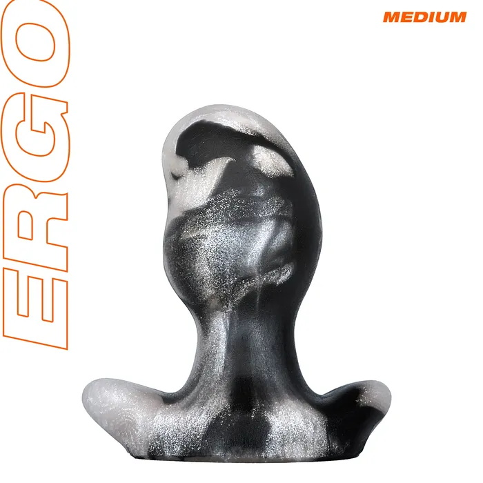 Ergo Butt Plug Medium Platinum Swirl Sale Male Sex Toys