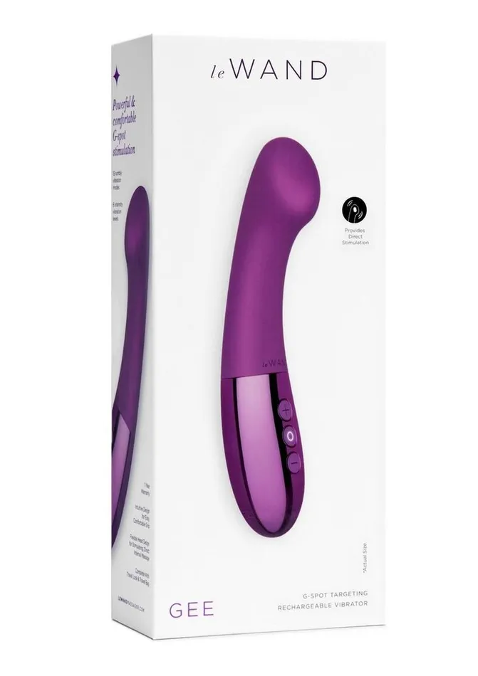 Female Sex Toys Le Wand Le Wand Gee Rechargeable Silicone Body Wand