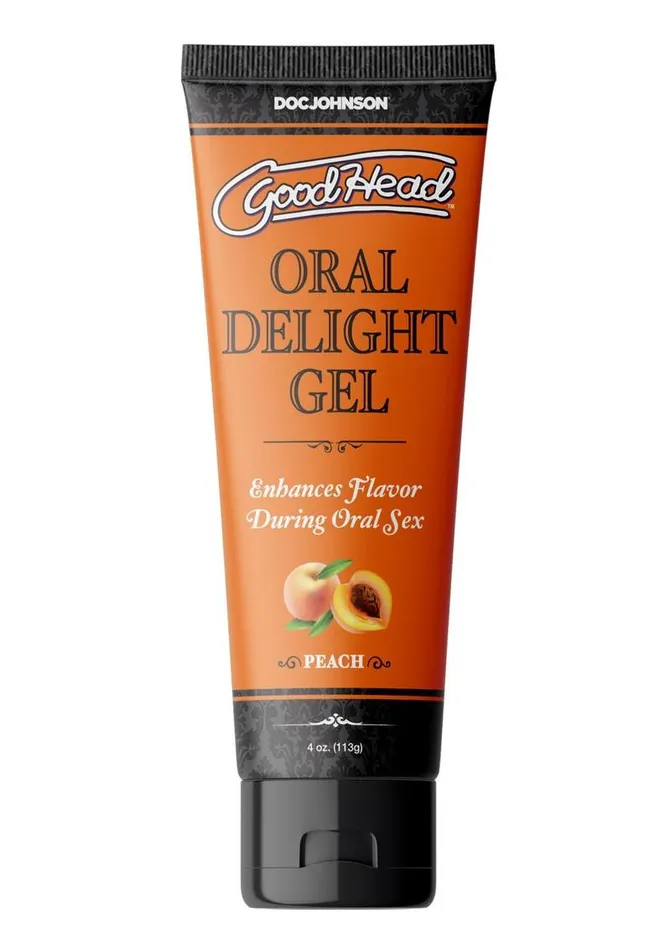 GoodHead Enhancers Goodhead Oral Delight Gel Flavored Peach