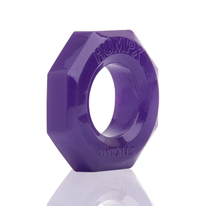 Humpx SuperStretch Cockring Eggplant Oxballs Female Sex Toys