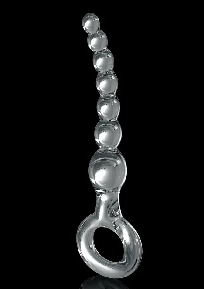 Icicles Anal Icicles No 67 Beaded Glass Anal Probe