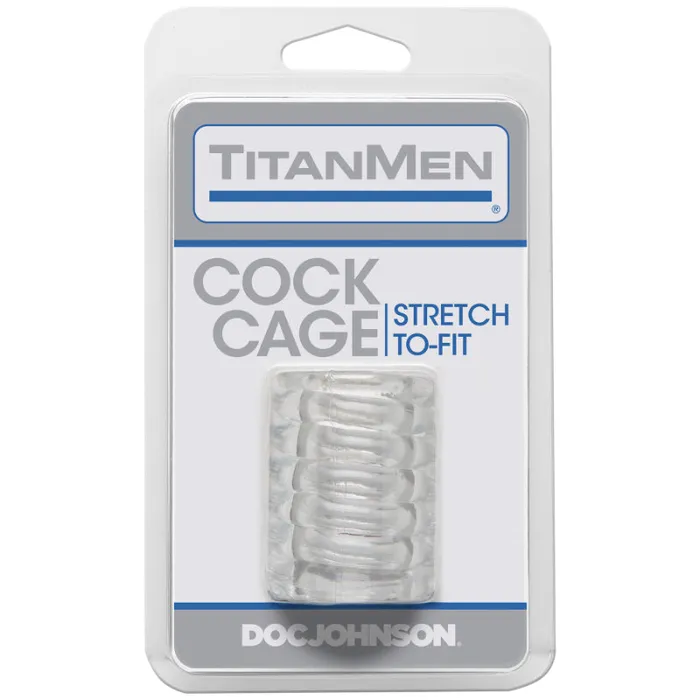 Male Sex Toys The Toolshed AU Cock Cage Clear