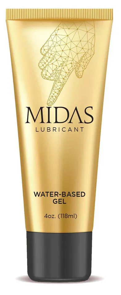 Midas Lubricant WaterBased Gel 4 Fl Oz Little Genie Sexual Health Wellbeing