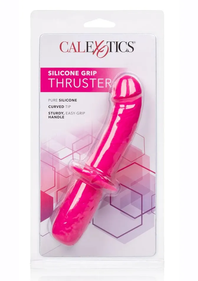Playful Dongs Silicone Grip Thruster Pink Anal Anal Playful Dongs Silicone Grip Thruster Pink Anal Anal