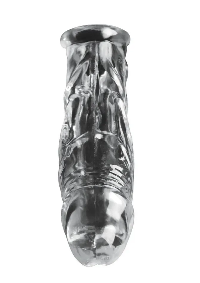 Size Matters Realistic Clear Penis Enhancer and Ball Stretcher Size Matters Male Sex Toys