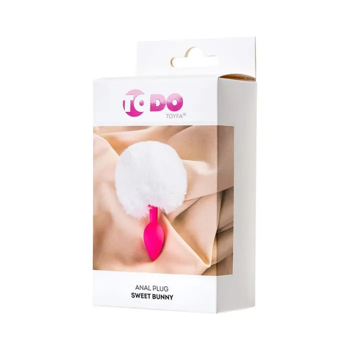 ToDo Sweet Bunny Anal Plug White ToDo Male Sex Toys