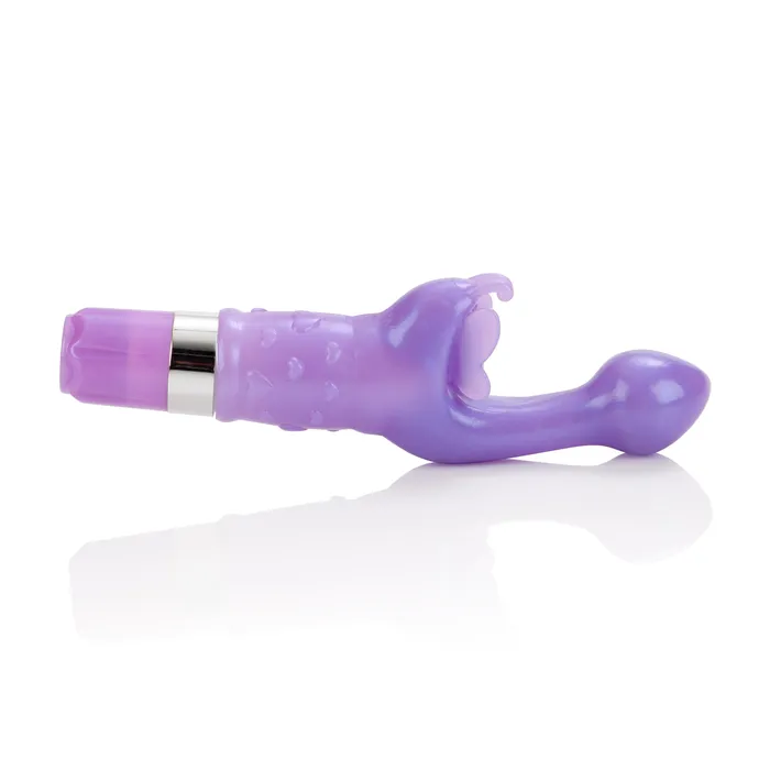 Vibrators CalExotics 9 Function Butterfly Kiss Platinum Edition Purple Vibrators CalExotics 9 Function Butterfly Kiss Platinum Edition Purple