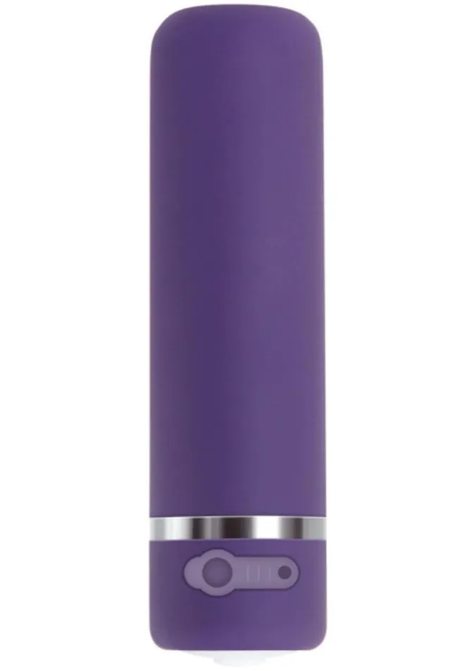 Vibrators Evolved Purple Passion Rechargeable Silky Smooth Bullet