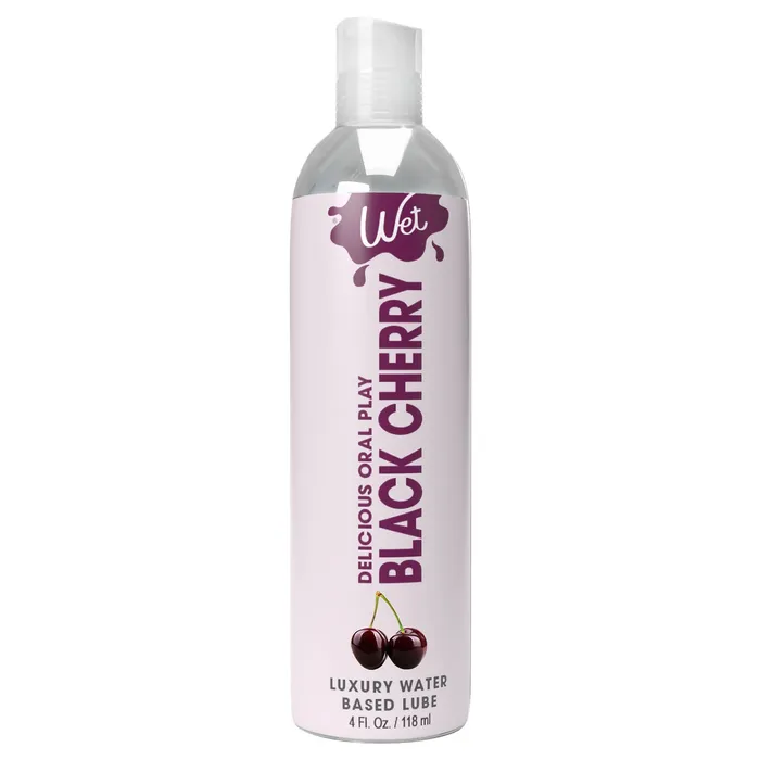 Anal Wet Wet Delicious Oral Play Black Cherry Waterbase Flavored Lubricant 4 Oz Anal Wet Wet Delicious Oral Play Black Cherry Waterbase Flavored Lubricant 4 Oz