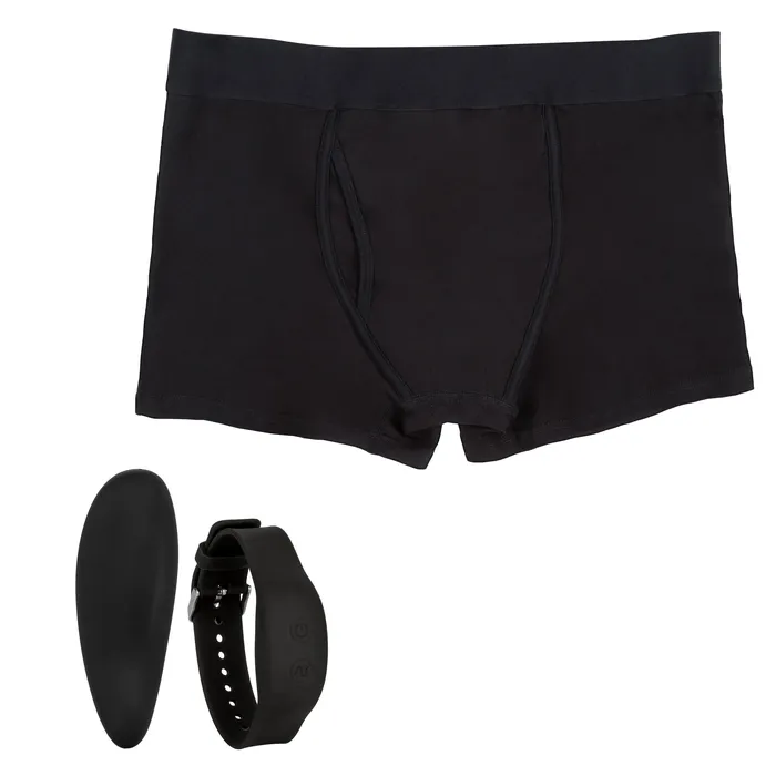 CalExotics Female Sex Toys Remote Control Boxer Brief Set Lxl
