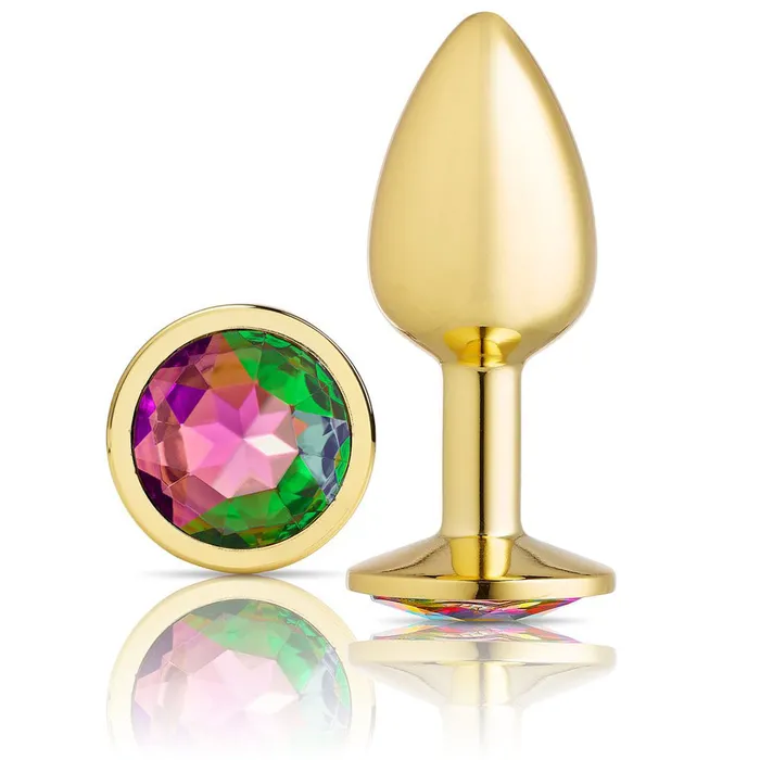 Cloud 9 Novelties Cloud 9 Novelties Anal Gems Jeweled Gold Chromed Anal Plug Small Anal Cloud 9 Novelties Cloud 9 Novelties Anal Gems Jeweled Gold Chromed Anal Plug Small Anal