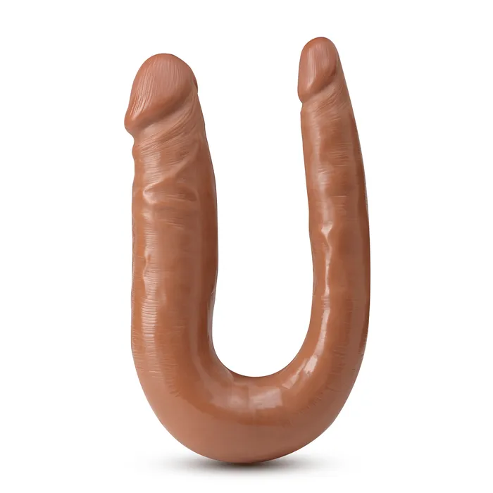 Dildos Blush Dr Skin Mini Double Dong Mocha