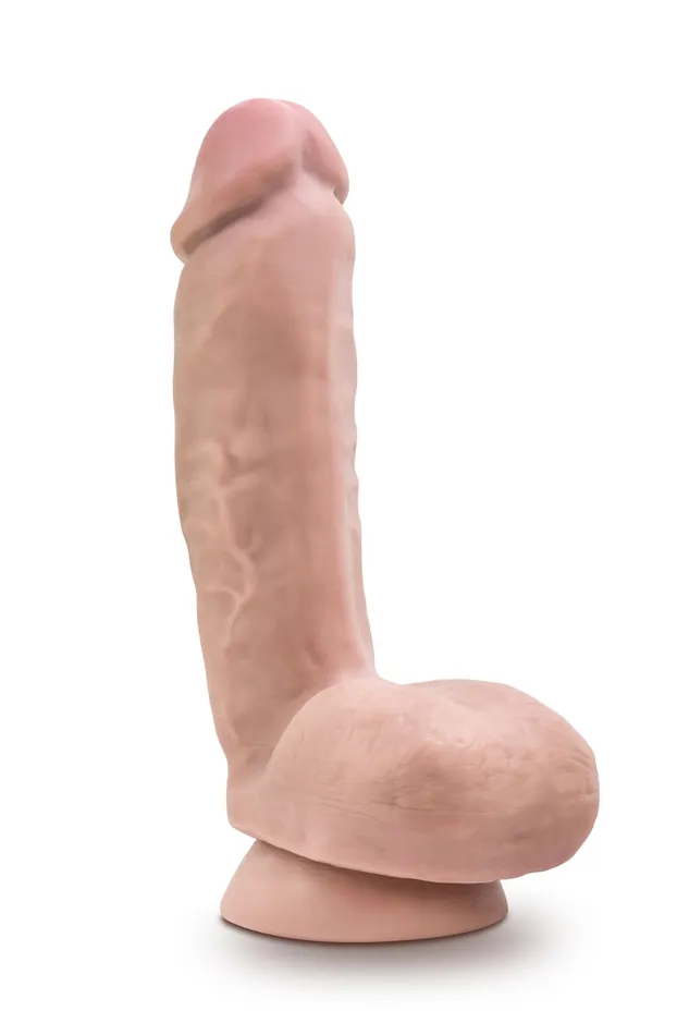 Dildos Blush Dr Skin Plus 8 Inch Thick Poseable Dildo With Squeezable Balls Vanilla Dildos Blush Dr Skin Plus 8 Inch Thick Poseable Dildo With Squeezable Balls Vanilla