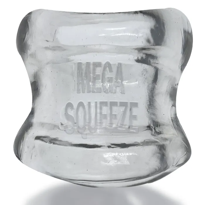 Dildos Mega Squeeze Ergofit Ballstretcher Clear Oxballs
