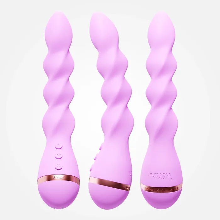 Female Sex Toys VUSH Siren Purple Rechargeable Twist Vibrator with Gyrating Tip Female Sex Toys VUSH Siren Purple Rechargeable Twist Vibrator with Gyrating Tip