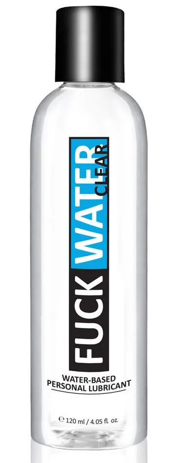 Fuck Water Clear 4oz Water Based Lubricant Fuck Water Sexual Health Wellbeing Fuck Water Clear 4oz Water Based Lubricant Fuck Water Sexual Health Wellbeing