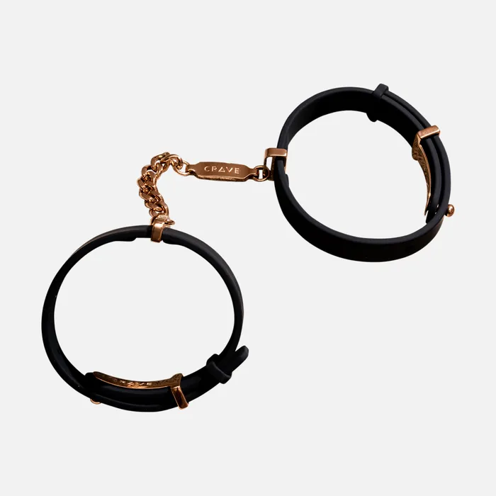 ID HandCuffs BlackRose Gold CRAVE Vibrators