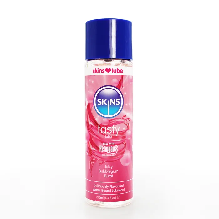 ItsForMyFriend Lubricants Skins Tasty Bubblegum Water Based Lubricant 130ml ItsForMyFriend Lubricants Skins Tasty Bubblegum Water Based Lubricant 130ml