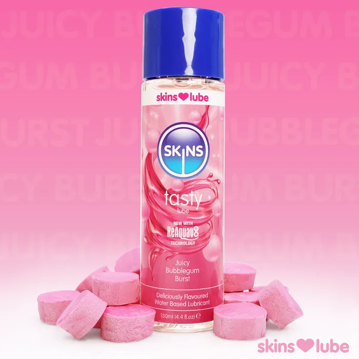 ItsForMyFriend Lubricants Skins Tasty Bubblegum Water Based Lubricant 130ml
